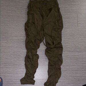 SHEIN Brown Track Pants Relaxed Fit Joggers